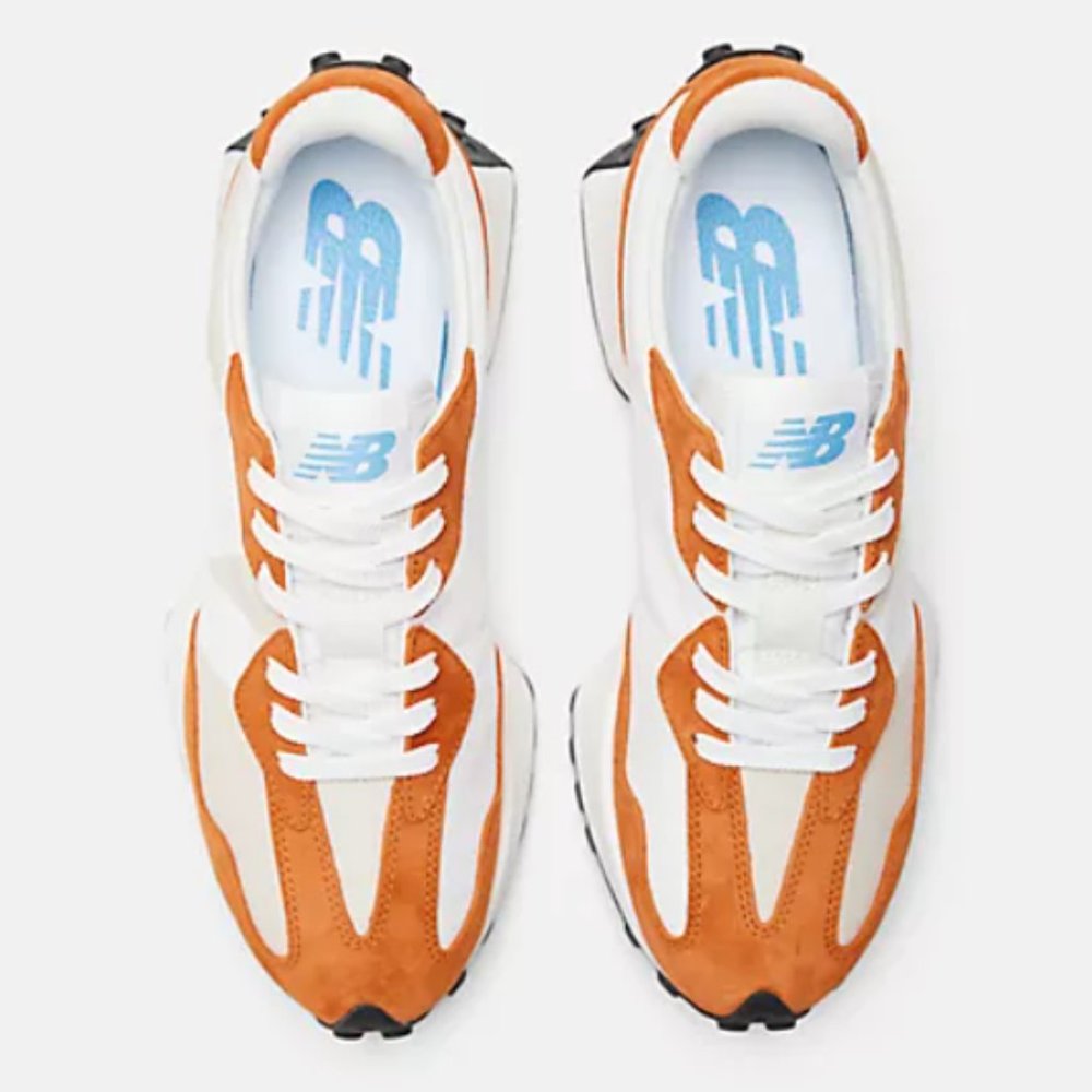 New Balance 327 Casual Sneakers Shoes Women 9.5 / Men 8 Rust Oxide Timberwolf - Picture 9 of 16